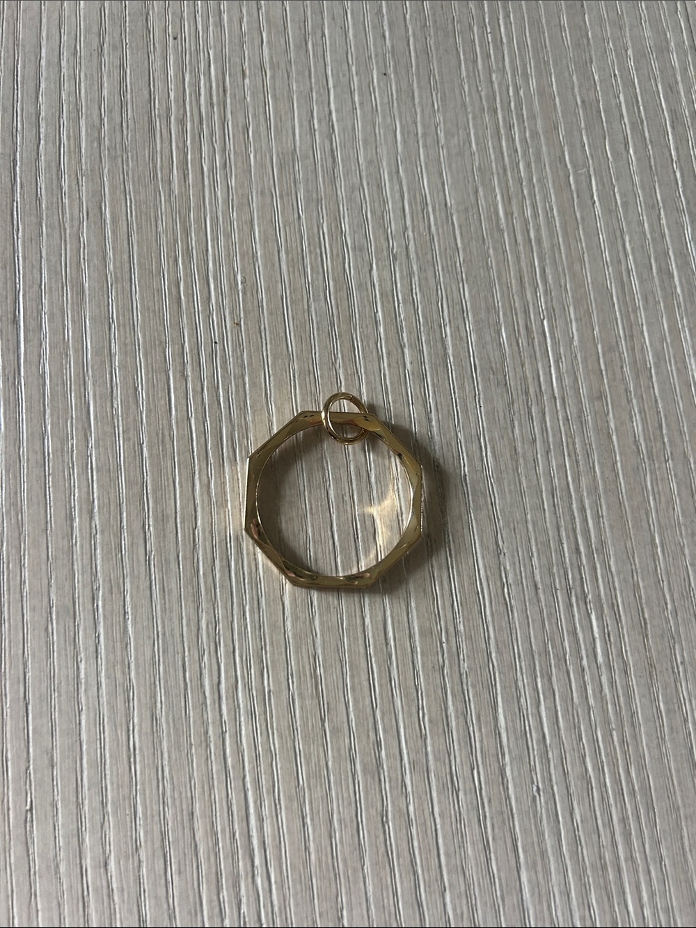 India Hicks  Indi pendant Dash running faceted hex NEW